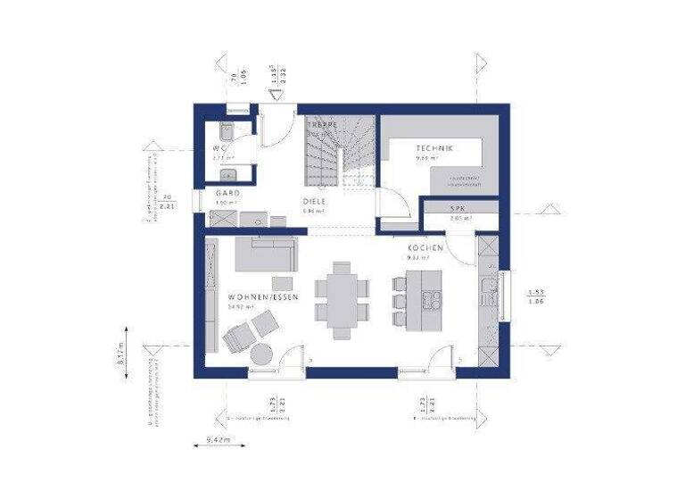 Einfamilienhaus zum Kauf provisionsfrei 419.969 € 4 Zimmer 125 m² 530 m² Grundstück Oberdorf Stollberg/Erzgebirge 09366