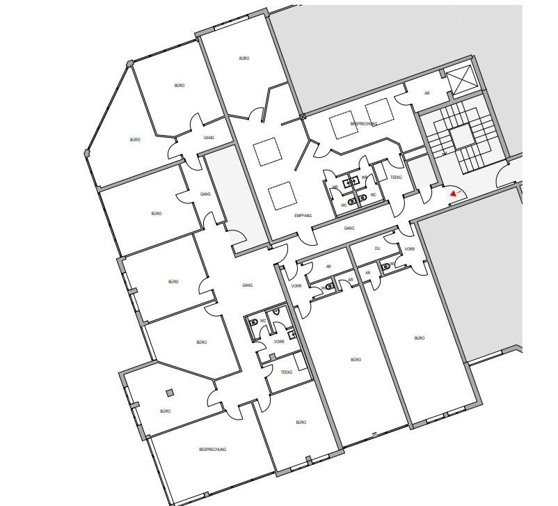 Bürofläche zur Miete 3.057 € 509,6 m²<br/>Bürofläche St. Peter Klagenfurt am Wörthersee 9020