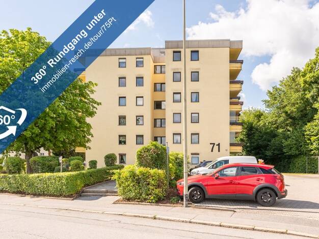 Wohnung zur Miete 550 € 2 Zimmer 65,6 m² 4. Geschoss Rittsteiger Straße 71 Heining Passau / Rittsteig 94036