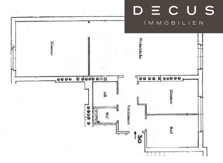 Wohnung zur Miete 990 € 3 Zimmer 66 m² 9. Geschoss Wien 1210