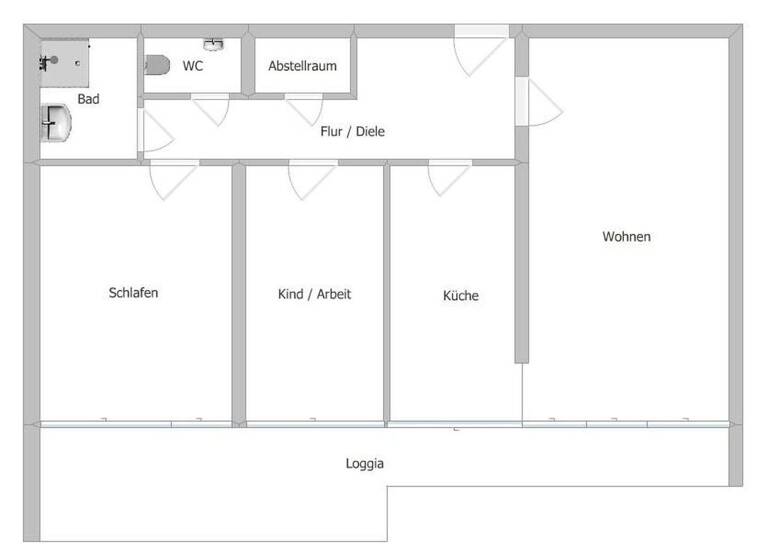 Wohnung zum Kauf provisionsfrei 450.000 € 3 Zimmer 87,9 m² EG Fritz-Frey-Str. 13 Handschuhsheim Heidelberg 69121