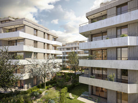 Wohnung zum Kauf - Neubau provisionsfrei 575.000 € 2 Zimmer 76 m² 3. Geschoss Herderstraße 4, 6, 8 West Rosenheim 83024