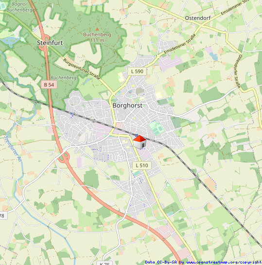 Lagerhalle zur Miete 3,25 € 5.070 m²<br/>Lagerfläche Borghorst Steinfurt 48565