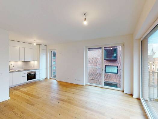 Wohnung zur Miete 1.825 € 2 Zimmer 66,1 m² 3. Geschoss Singapurstraße HafenCity Mitte 20457