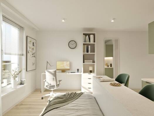 Wohnung zur Miete 455 € 1 Zimmer 25 m² frei ab 01.10.2026 Weserstraße 2 A Wesertor Wesertor 34125