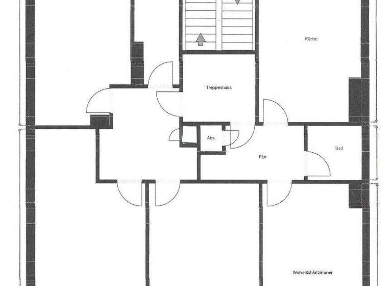 Wohnung zur Miete 850 € 1,5 Zimmer 49 m² 4. Geschoss Friedrichstadt Düsseldorf 40217