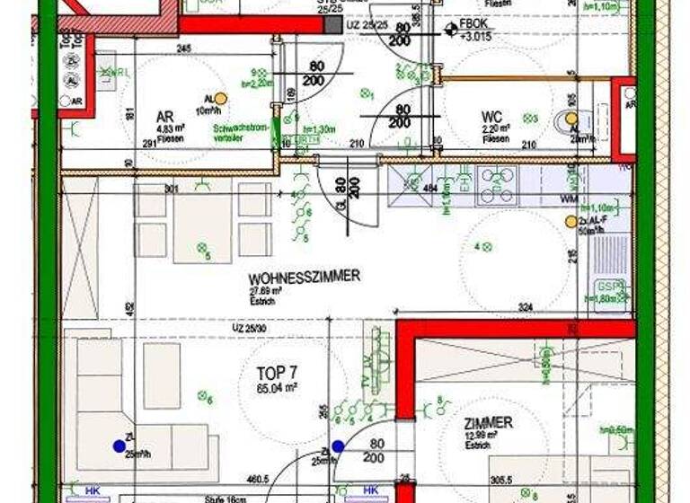 Wohnung zur Miete 629 € 65 m² Bergzeile 51/7 Weitra 3970
