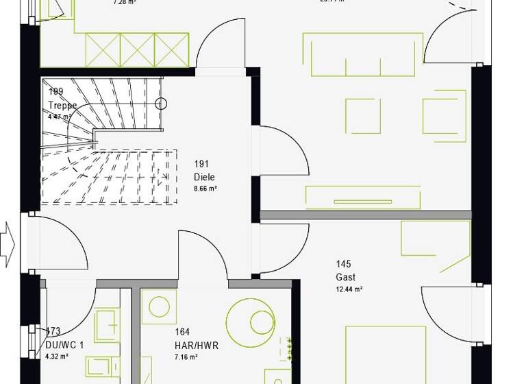 Einfamilienhaus zum Kauf provisionsfrei 418.000 € 5 Zimmer 121 m² 759 m² Grundstück Pleißa Limbach-Oberfrohna 09212