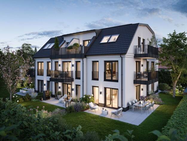Wohnung zum Kauf - Neubau provisionsfrei 389.000 € 1 Zimmer 38 m² 1. Geschoss Glockenbecherstraße 32 Feldmoching-Hasenbergl München 80935