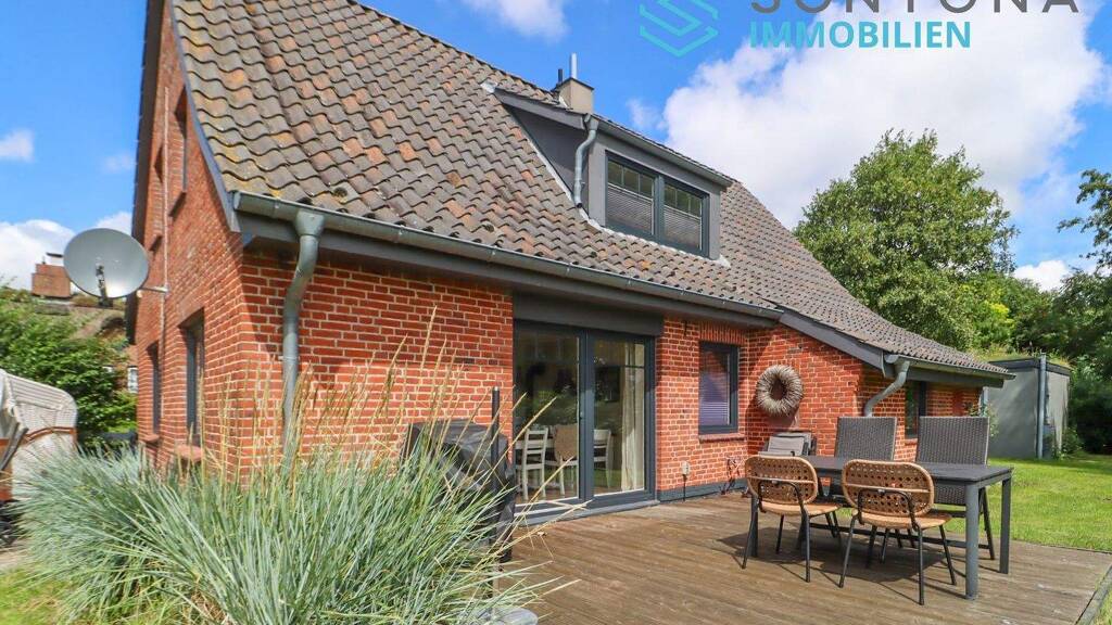 Einfamilienhaus zum Kauf 648.000 € 5 Zimmer 124,8 m² 1.211 m² Grundstück Oldenswort 25870