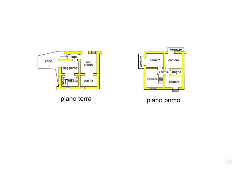 Reihenmittelhaus zum Kauf 80.000 € 7 Zimmer 115 m² Fivizzano 54013