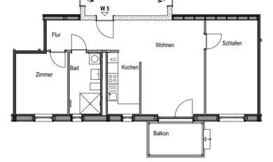 Wohnung zur Miete 767 € 3 Zimmer 71,4 m² 1. Geschoss frei ab 01.06.2025 St.-Franziskus-Straße 6 Eggolsheim Eggolsheim 91330
