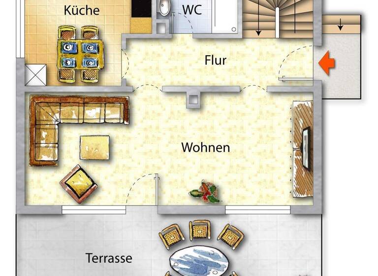 Einfamilienhaus zum Kauf 468.000 € 3 Zimmer 96 m² 456 m² Grundstück Unterlauchringen Lauchringen 79787