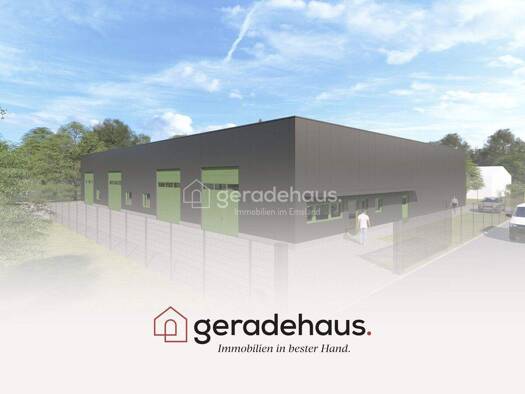 Lagerhalle zur Miete - Erstbezug 129,9 m² Lagerfläche Baccum Lingen / Baccum 49811