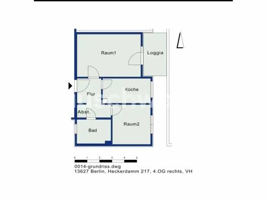 Wohnung zur Miete nur mit Wohnberechtigungsschein Tauschwohnung 385 € 1,5 Zimmer 51 m² 4. Geschoss Spandau Berlin 13627