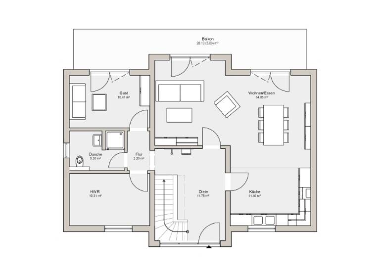 Einfamilienhaus zum Kauf provisionsfrei 777.900 € 8 Zimmer 223 m² 620 m² Grundstück Porstendorf Jena-Neuengönna 07778