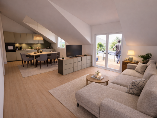 Terrassenwohnung zum Kauf provisionsfrei 571.573 € 4 Zimmer 145,4 m² 1. Geschoss Ringstraße 11 Ernsgaden 85119