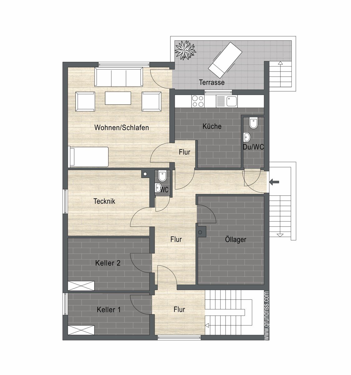 Mehrfamilienhaus zum Kauf 849.000 € 12 Zimmer 360 m²<br/>Wohnfläche 720 m²<br/>Grundstück Gundelsheim Gundelsheim 74831