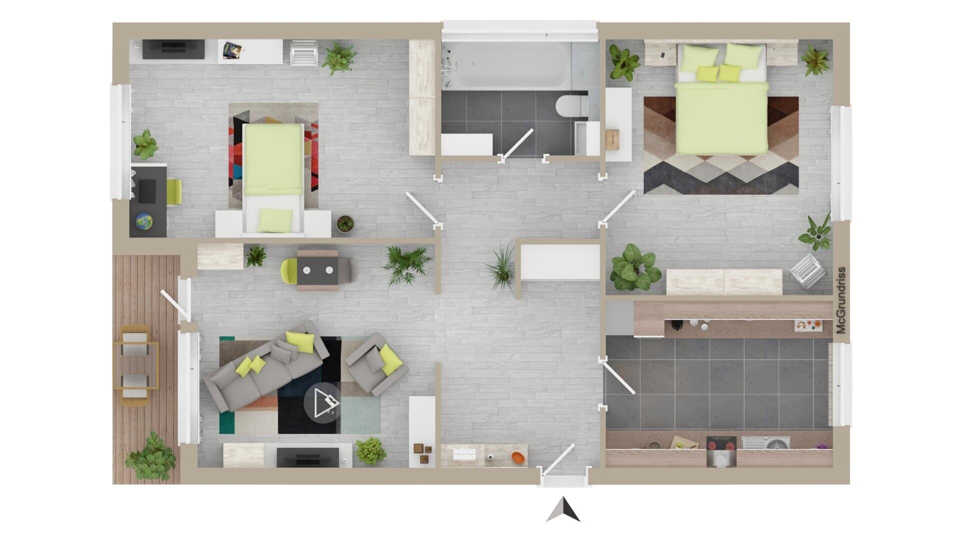 Wohnung zum Kauf provisionsfrei 299.000 € 3 Zimmer 77 m²<br/>Wohnfläche 1.<br/>Geschoss Frank-Wedekind-Str. 00 Freudenberg Wiesbaden 65201