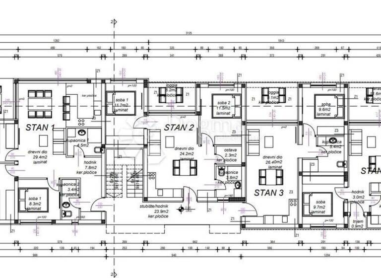Wohnung zum Kauf 182.000 € 2 Zimmer 50 m² Nin