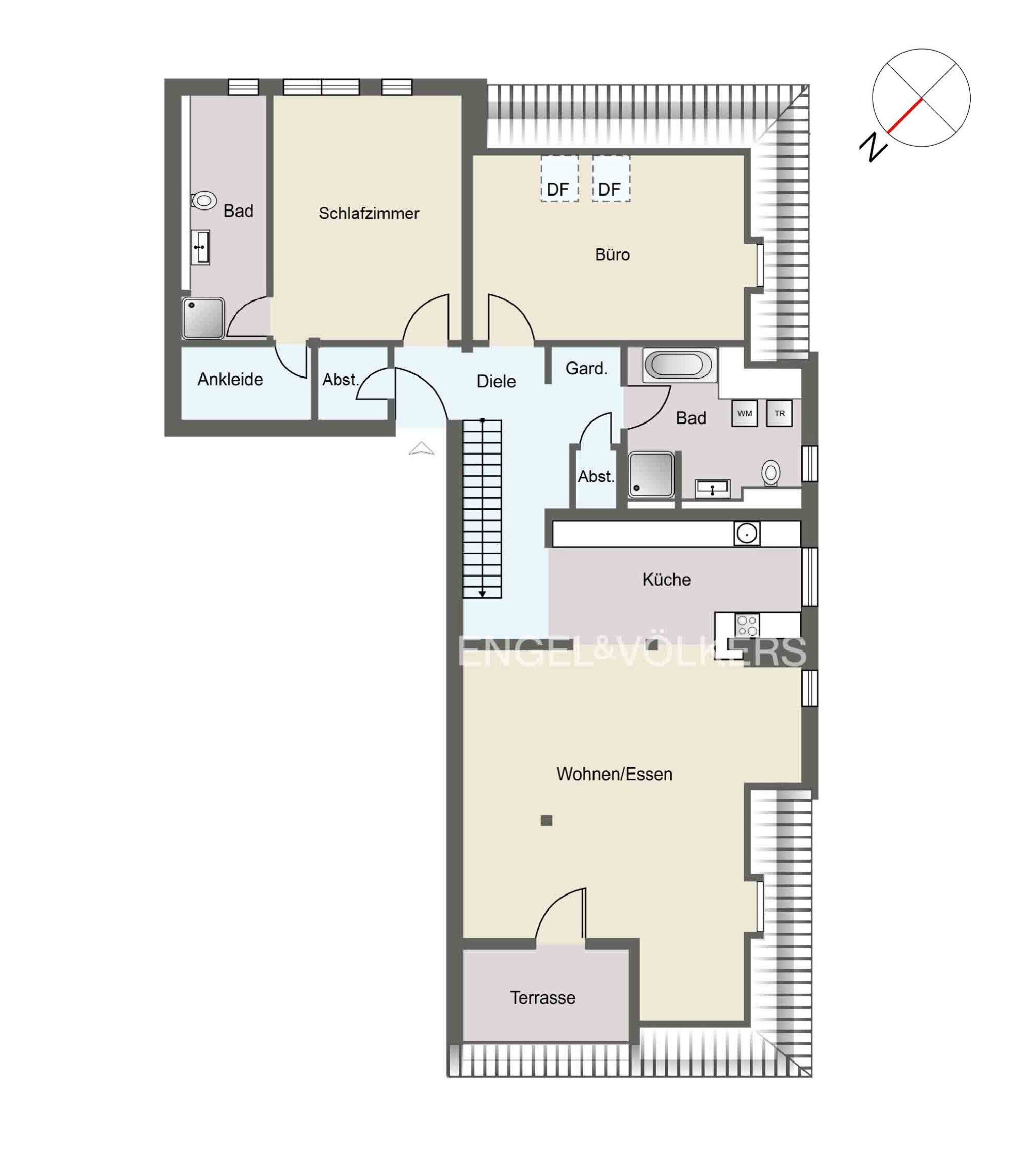 Maisonette zum Kauf 935.000 € 5 Zimmer 177 m²<br/>Wohnfläche Am Alten Friedhof Wiesbaden 65193