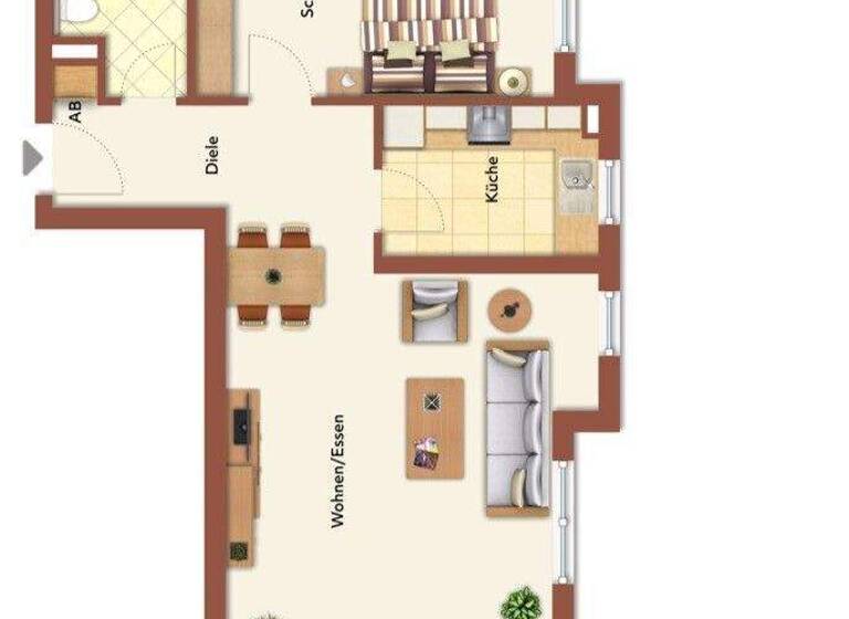 Wohnung zum Kauf 289.000 € 2 Zimmer 72,5 m² Eibach Nürnberg 90451