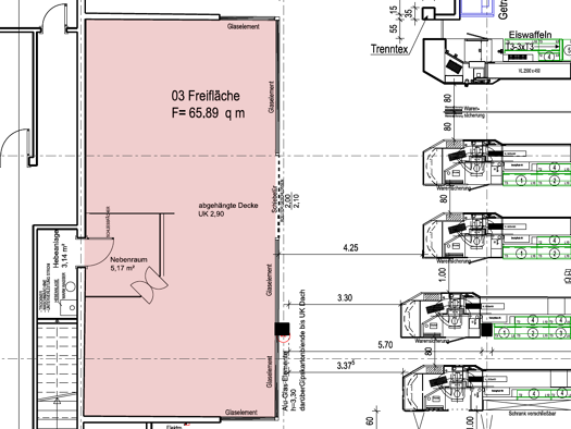 Verkaufsfläche zur Miete provisionsfrei 1 Zimmer 61,7 m² Verkaufsfläche Flensburger Str. 3 Pinneberg 25421