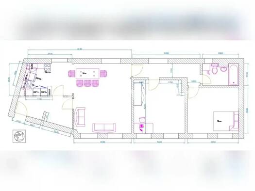 Wohnung zur Miete Tauschwohnung 440 € 3 Zimmer 85 m² 1. Geschoss Mariendorf Berlin 10827