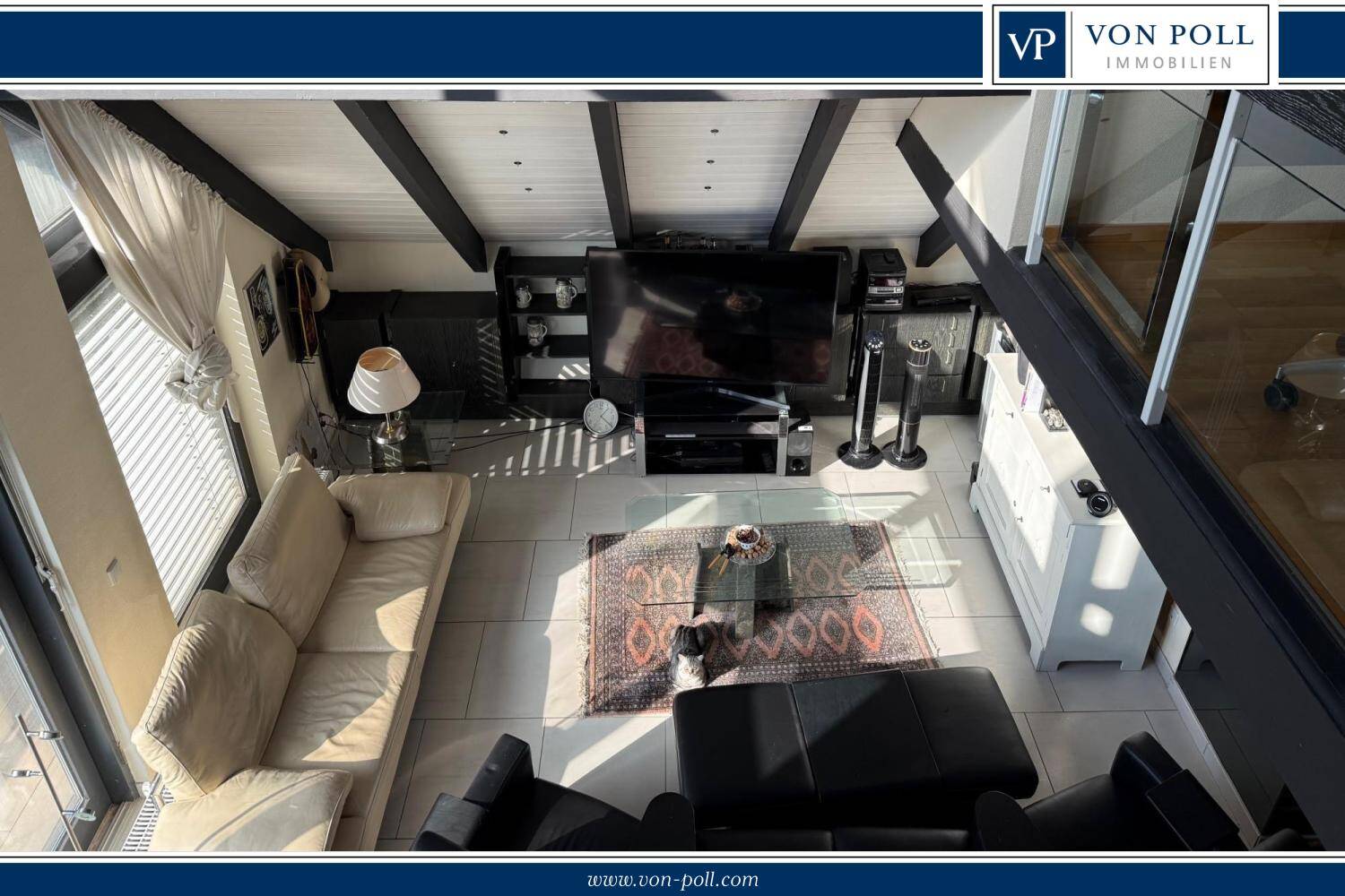 Ohne Käuferprovision - Großzügige Penthouse-Maisonettewohnung mit Galerie, Kamin und Dachterrassen