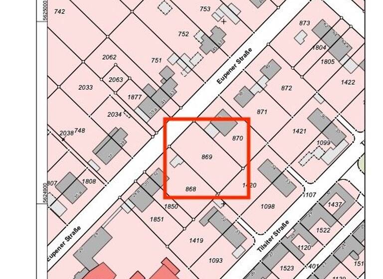 Grundstück zum Kauf 650.000 € 730 m² Grundstück Auerberg Bonn 53117