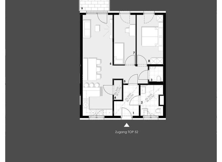 Wohnung zum Kauf - Erstbezug 688.900 € 3 Zimmer 68,7 m² 5. Geschoss Stoffellagasse 7 Wien 1020