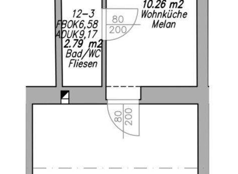 Studio zur Miete 429 € 1 Zimmer 34,8 m² 2. Geschoss Bad Vöslau 2540