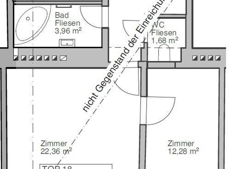 Wohnung zum Kauf 265.000 € 2 Zimmer 51,9 m² 4. Geschoss Fendigasse Wien 1050