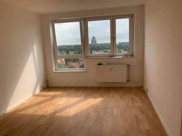 Wohnung zur Miete 424 € 3 Zimmer 64,7 m² 13. Geschoss frei ab 01.11.2025 Zwickauer Str. 68 Marienbrunn Leipzig 04277