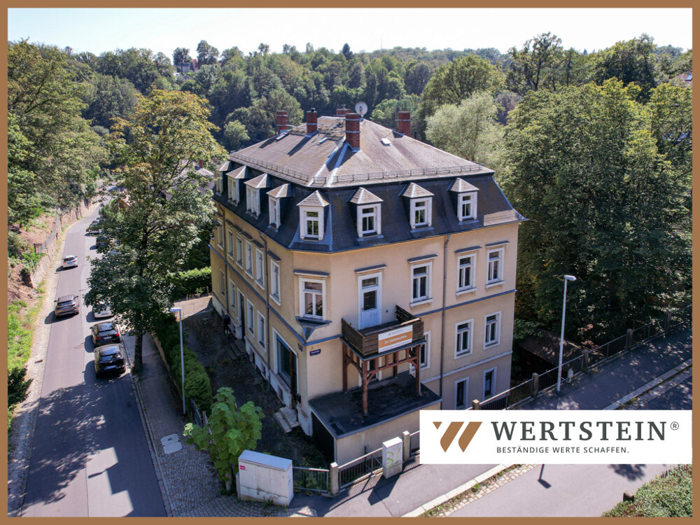 Mehrfamilienhaus zum Kauf 980.000 € 22 Zimmer 641 m²<br/>Wohnfläche 700 m²<br/>Grundstück Loschwitz-Nordost (Rißweg) Dresden 01326