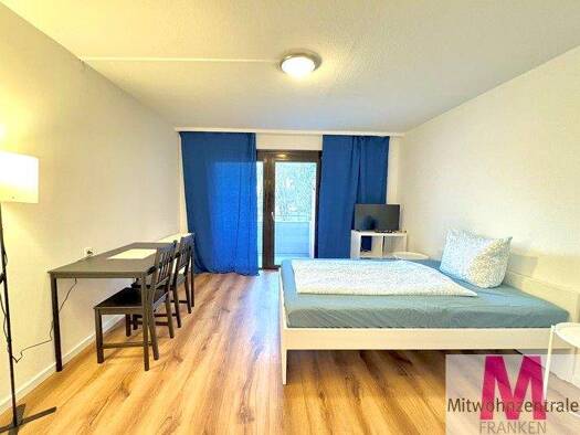 Wohnung zur Miete Wohnen auf Zeit 640 € 1 Zimmer 24 m² frei ab sofort Südstadt Fürth 90763