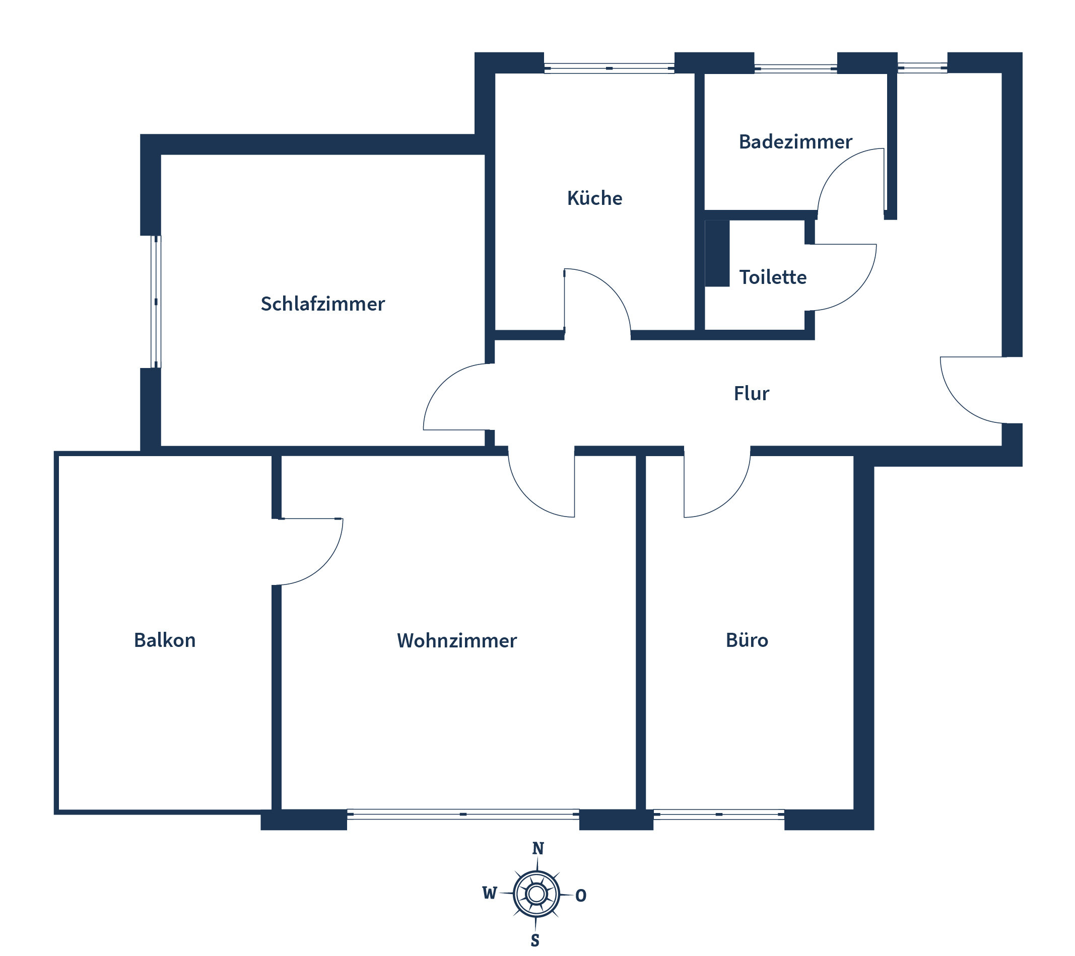 Wohnung zum Kauf 319.500 € 3 Zimmer 70 m²<br/>Wohnfläche 6.<br/>Geschoss Niederursel Frankfurt am Main 60439