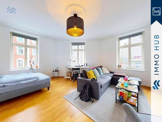 Wohnung zum Kauf 219.000 € 2 Zimmer 65 m² 1. Geschoss Zentrum-Süd Leipzig 04107
