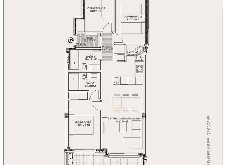 Bungalow zum Kauf provisionsfrei 286.700 € 4 Zimmer 79 m² 33 m² Grundstück Calle gomera 1 Torrevieja 03183