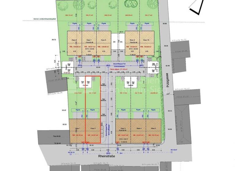 Reihenendhaus zum Kauf - Erstbezug provisionsfrei 618.000 € 5 Zimmer 135 m² 188 m² Grundstück Urfeld Wesseling 50389