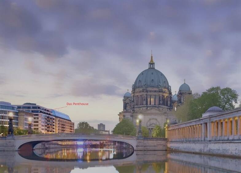 Penthouse zur Miete 4.309 € 4,5 Zimmer 175,4 m² 8. Geschoss frei ab 01.06.2025 St. Wolfgang Strasse 2 Mitte Berlin 10178