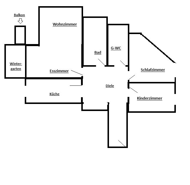 Wohnung zur Miete 995 € 3 Zimmer 100 m²<br/>Wohnfläche 3.<br/>Geschoss Elsen Grevenbroich 41515