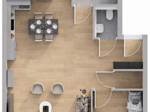 Terrassenwohnung zum Kauf provisionsfrei 353.136 € 3 Zimmer 84,1 m² frei ab 01.12.2027 Rieneckstraße Lauda Lauda-Königshofen 97922