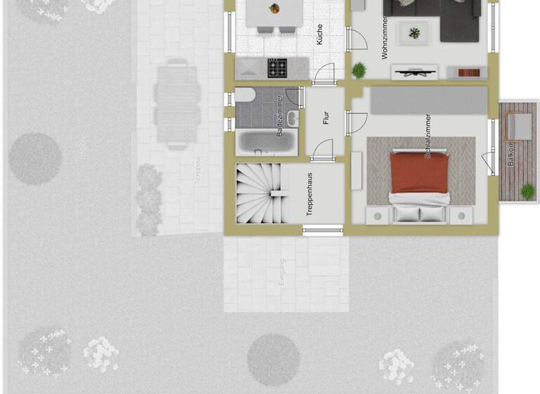 Doppelhaushälfte zum Kauf 249.000 € 5 Zimmer 100 m² 384 m² Grundstück Biberach 88400