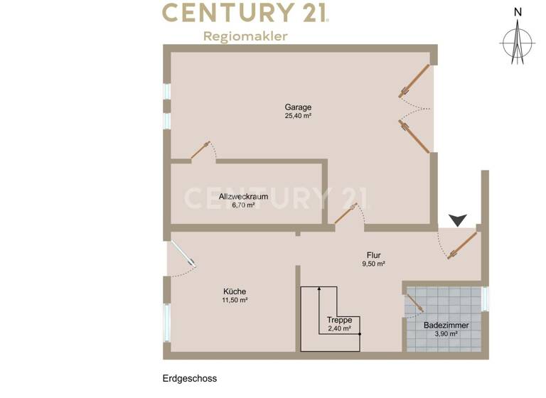 Reihenmittelhaus zum Kauf 295.000 € 5 Zimmer 130 m² 340 m² Grundstück Stadtkern Barth 18356