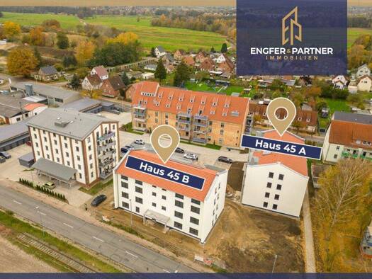 Wohnung zur Miete 640 € 2 Zimmer 59 m² Bützow 18246