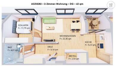 Wohnung zur Miete Wohnen auf Zeit 1.450 € 2 Zimmer 62 m² frei ab sofort Kaufbeuren Kaufbeuren 87600