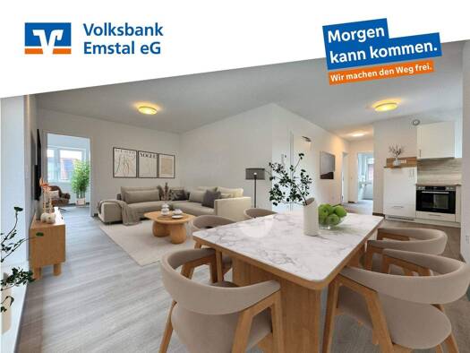 Penthouse zur Miete 1.070 € 3 Zimmer 96,7 m² Lathen 49762