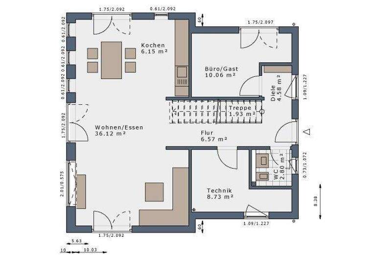 Einfamilienhaus zur Miete - Erstbezug 2.200 € 5 Zimmer 140 m² 560 m² Grundstück Leichlingen Leichlingen (Rheinland) 42799