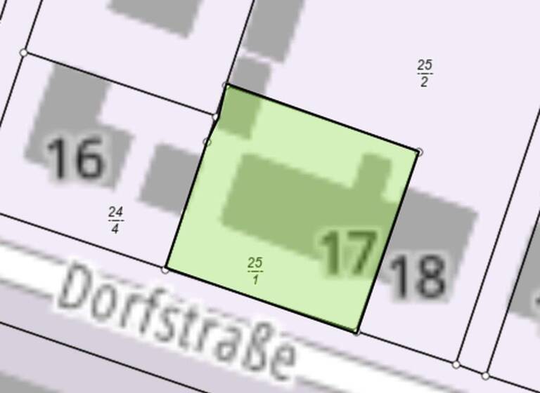 Doppelhaushälfte zum Kauf provisionsfrei 35.000 € 12 Zimmer 164 m² 595 m² Grundstück Dorfstr. 17 Priborn 17209